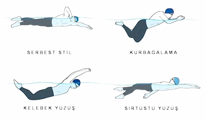 Yüzme Stilleri Nelerdir